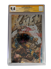 Load image into Gallery viewer, [TRIPLE SIGNED CGC YELLOW LABEL 4 PACK FOIL] X-Men 1991 #1 Facsimile Jim Lee | Claremont |  Williams Cover Var [Set #2]