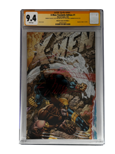 Load image into Gallery viewer, [TRIPLE SIGNED CGC YELLOW LABEL 4 PACK FOIL] X-Men 1991 #1 Facsimile Jim Lee | Claremont |  Williams Cover Var [Set #1]