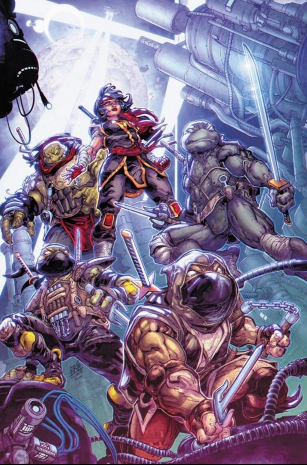 Teenage Mutant Ninja Turtles: The Last Ronin II-Re-Evolution #1 Cover by Freddie Williams