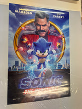 Load image into Gallery viewer, Sonic the Hedgehog (2020) Original 27 X 40 Theatrical D/S Movie Poster