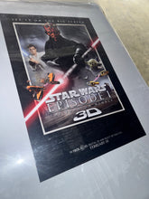 Load image into Gallery viewer, Star Wars: Episode I – The Phantom Menace 3D – Original Theatrical Double-Sided 27x40 Poster (Teaser)