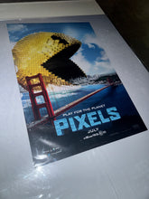 Load image into Gallery viewer, Pixels 2015 Original Movie Poster 27x40 DS One Sheet Theatrical
