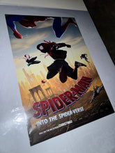 Load image into Gallery viewer, Spider-Man Into the Spider-Verse 2018 Original Movie Poster 27x40 DS