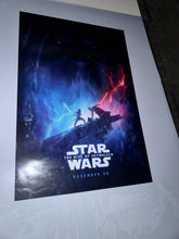 Load image into Gallery viewer, STAR WARS - SET of TWO RISE OF SKYWALKER Original Movie Posters DS 27x40