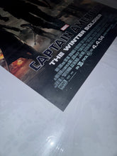 Load image into Gallery viewer, Captain America: The Winter Soldier (2014) Original Double-Sided 27x40 Theatrical One-Sheet Movie Poster