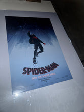 Load image into Gallery viewer, Spider-Man Into the Spider-Verse 2018 TWO Original Movie Poster 27x40 DS Set