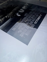 Load image into Gallery viewer, FURY Brad Pitt WWII Movie Poster Original 27x40 DS 2014