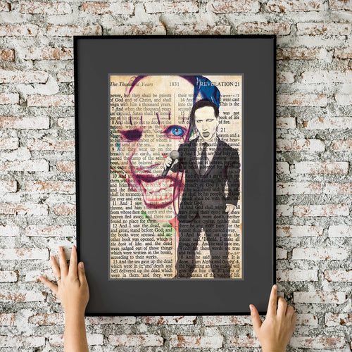 Marilyn Manson Shorty 11x17 Fine Art Print
