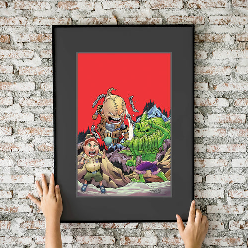 Pouches Hulk 181 Homage by Mike Ratliff 11x17 Fine Art Print