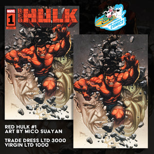 RED HULK #1 MICO SUAYAN EXCLUSIVE