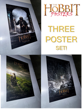 Load image into Gallery viewer, The Hobbit Trilogy (2012-2014) Set of 3 Original Double-Sided 27x40 Posters