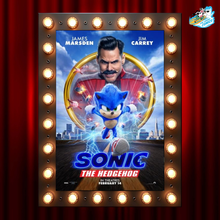 Load image into Gallery viewer, Sonic the Hedgehog (2020) Original 27 X 40 Theatrical D/S Movie Poster