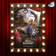 Load image into Gallery viewer, Alice in Wonderland Original DS 27x40 Theatrical One-Sheet Movie Poster