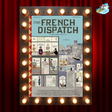 Load image into Gallery viewer, French Dispatch 2021 DS 27x40 Theatrical Movie Poster Wes Anderson