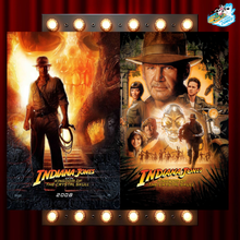 Load image into Gallery viewer, Indiana Jones Crystal Skull 2008 DS 27x40 2-Poster Set Movie Poster