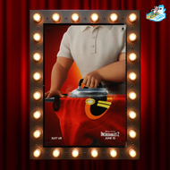 Incredibles 2 27x40 Original D/S Theatrical Poster Suit Up style Disney Pixar