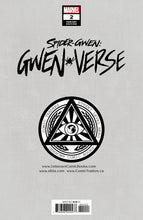 Load image into Gallery viewer, Spider-Gwen: Gwenverse #2 Unknown Comics Greg Land Exclusive Homage Virgin 2Nd Ptg Var (06/08/2022)