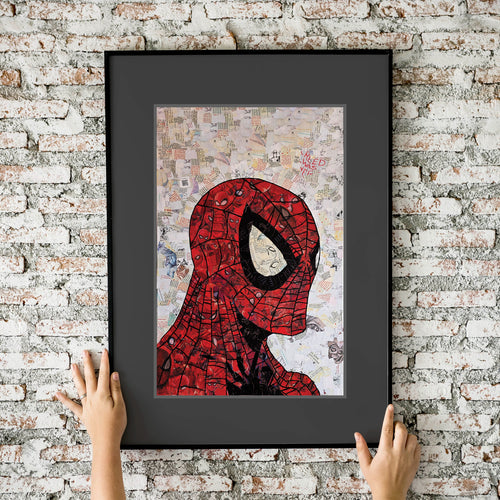 Spider-Man Mosaic IV 11x17 Fine Art Print