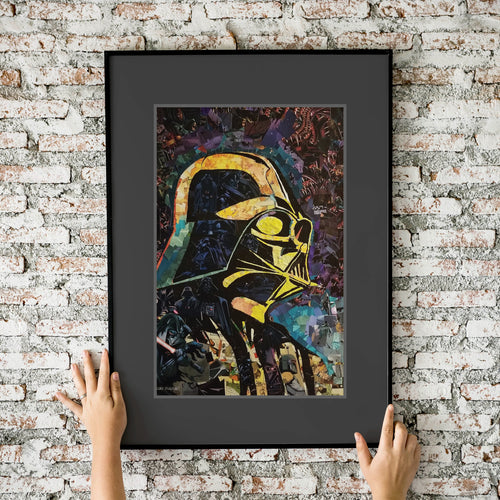 Star Wars Darth Vader Mosaic 11x17 Fine Art Print