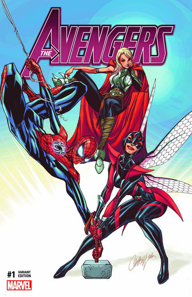 Avengers Volume 6, #1  J. Scott Campbell Exclusive