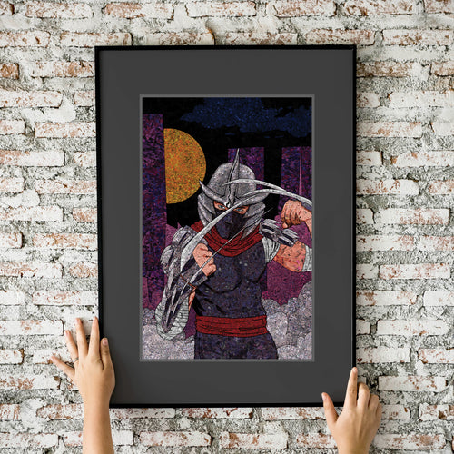Teenage Mutant Ninja Turtles #3 Mosaic feat. Shredder 11x17 Fine Art Print