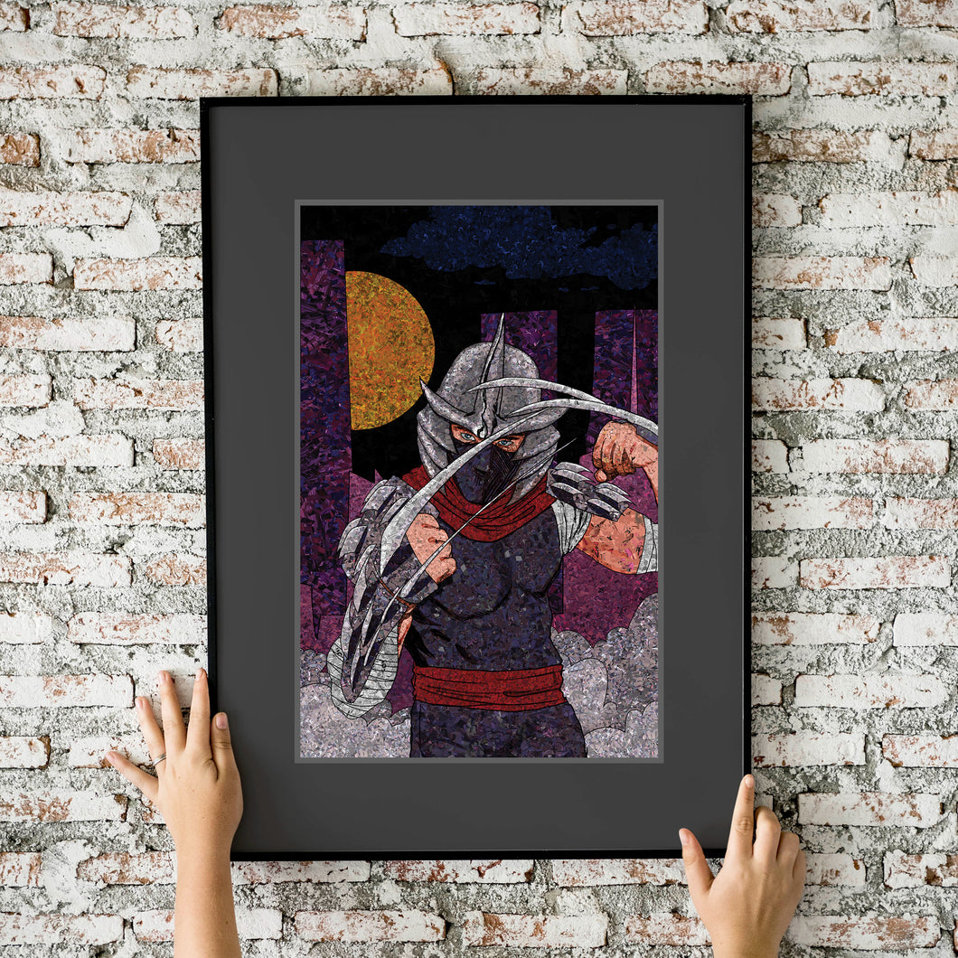 Teenage Mutant Ninja Turtles #3 Mosaic feat. Shredder 11x17 Fine Art Print