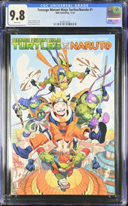 Teenage Mutant Ninja Turtles/Naruto #1 2025 CGC 9.8