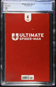Ultimate Spider-Man #4: Torque "Virgin" Edition 2025 CGC 9.8