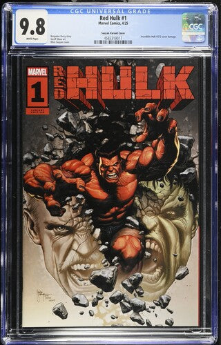 Red Hulk #1: Suayan Variant Cover 2025 CGC 9.8