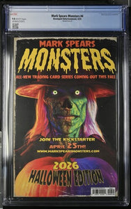 Mark Spears Monsters #4: Variant Cover D 2025 CGC 9.8