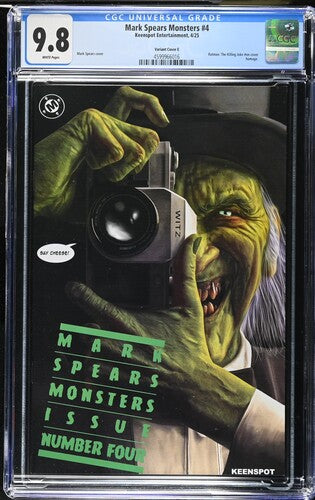 Mark Spears Monsters #4: Variant Cover E 2025 CGC 9.8