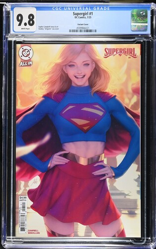 Supergirl #1: Variant Cover 2025 CGC 9.8