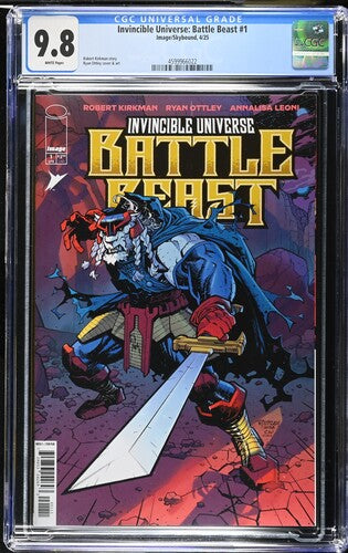 Invincible Universe: Battle Beast #1 2025 CGC 9.8