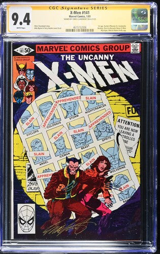 X-Men #141, 1981 Signed Chris Claremont, CGC SS 9.4, Days of Future Past!