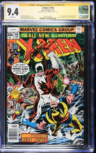 Load image into Gallery viewer, X-Men #109, Newsstand -Signed by Chris Claremont, CGC SS 9.4
