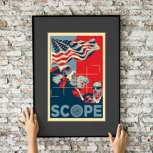 Trump Scope 11x17 Fine Art Print