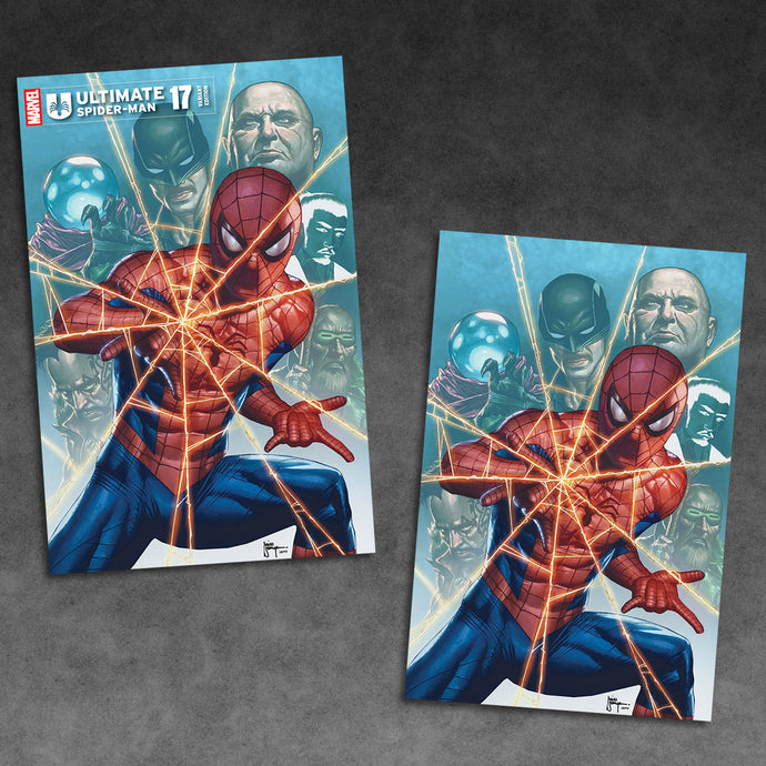 ULTIMATE SPIDER-MAN #17 Mico Suayan Trade/Virgin Set Presale FanExpo Dallas Exclusive