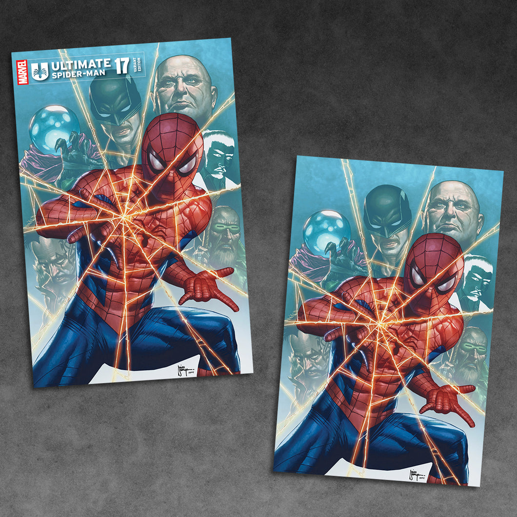 ULTIMATE SPIDER-MAN #17 Mico Suayan Trade/Virgin Set Presale FanExpo Dallas Exclusive