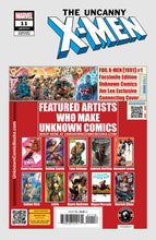 Load image into Gallery viewer, Uncanny X-Men #11 Unknown Comic Alexander Lozano Exclusive Var (03/05/2025)