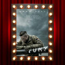 Load image into Gallery viewer, FURY Brad Pitt WWII Movie Poster Original 27x40 DS 2014