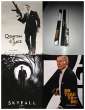 Load image into Gallery viewer, LOT OF 3 ORIGINAL James Bond Movie Posters Daniel Craig