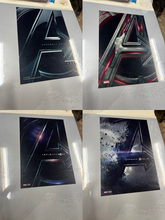 Load image into Gallery viewer, LOT OF 4 ORIGINAL Marvel Avengers Movie Posters "Assemble" DS 27x40 RARE