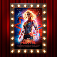 Captain Marvel Original Double-Sided 27x40 Theatrical One-Sheet Movie Poster (2019)