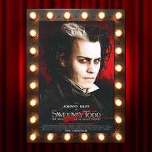 Load image into Gallery viewer, Sweeney Todd (2007) Original DS 27x40 Theatrical Movie Poster Johnny Depp