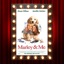 Load image into Gallery viewer, MARLEY &amp; ME Movie Poster Original 27x40 DS 2008 JENNIFER ANISTON + OWEN WILSON