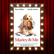 MARLEY & ME Movie Poster Original 27x40 DS 2008 JENNIFER ANISTON + OWEN WILSON