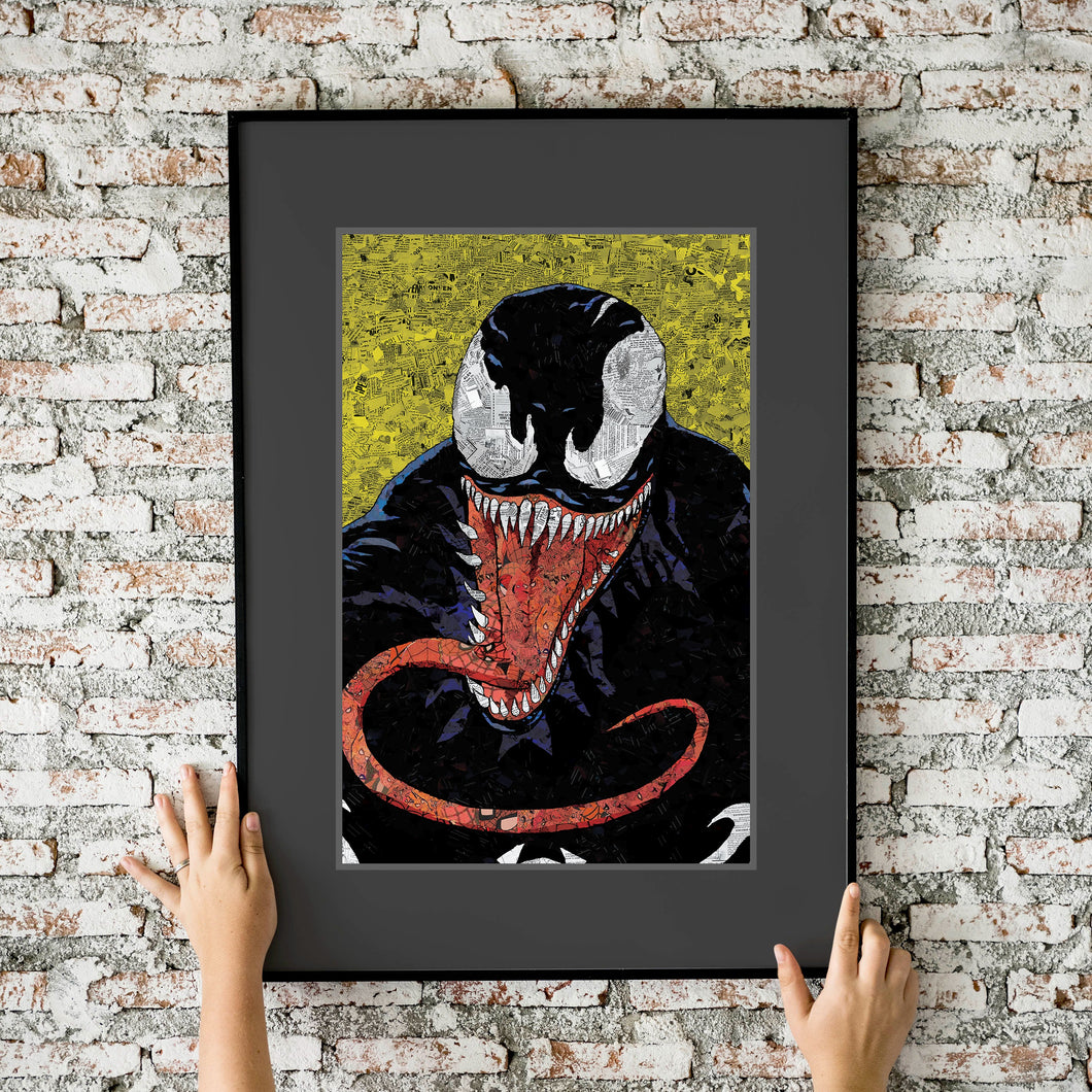 Venom Mosaic B 11x17 Fine Art Print