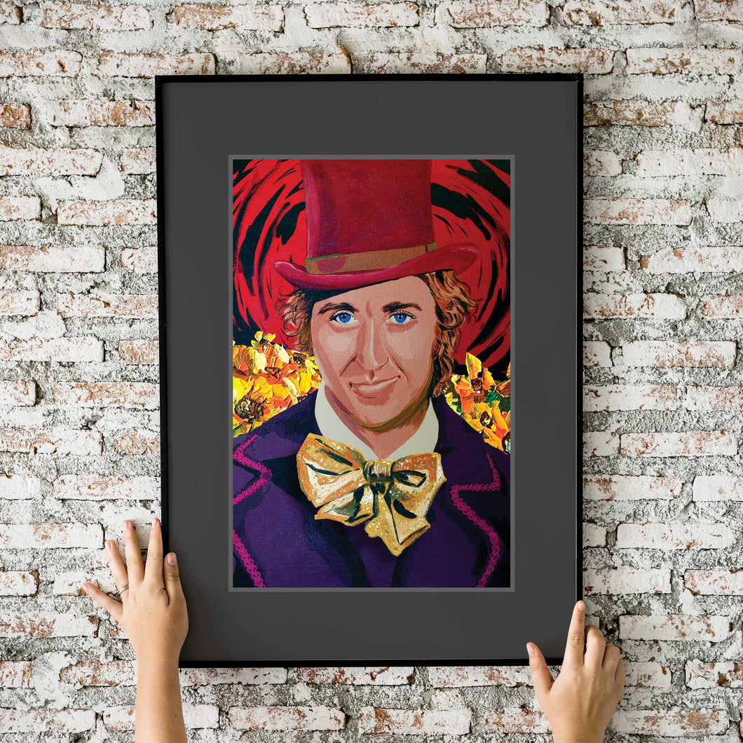 Willy Wonka 11x17 Fine Art Print