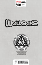 Load image into Gallery viewer, [Signed by Nathan Szerdy] WOLVERINE #40 [FALL] UNKNOWN COMICS NATHAN SZERDY EXCLUSIVE VIRGIN VAR [IN STOCK]