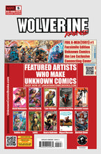 Load image into Gallery viewer, Wolverine Revenge #5 Red Band Unknown Comics Exclusive Tyler Kirkham Virgin BATTLE DAMAGED Var [Polybagged] Explicit Content (03/26/2025)